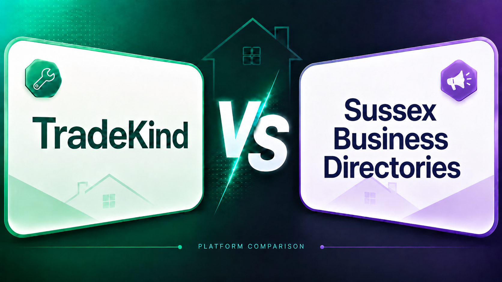 TradeKind compared with Sussex business directories for local tradespeople