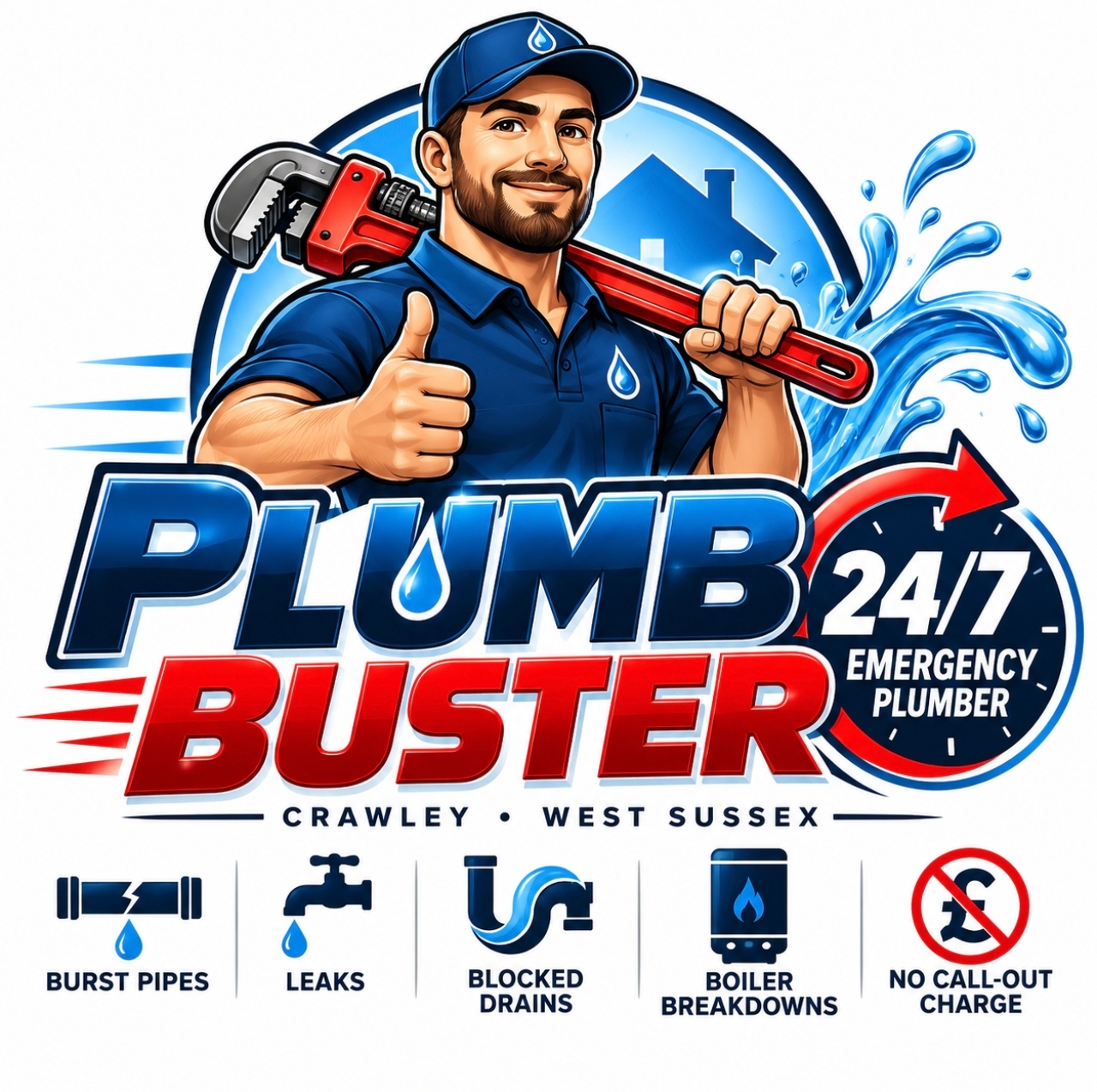 Plumb Buster logo