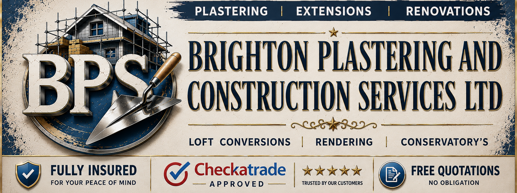 BRIGHTON PLASTERING & CONSTRUCTION SERVICES LTD profile image