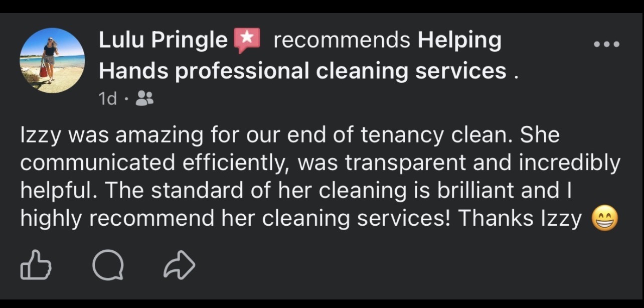 Example of previous work by Helping Hands Professional Cleaning Services in Chichester — photo 11