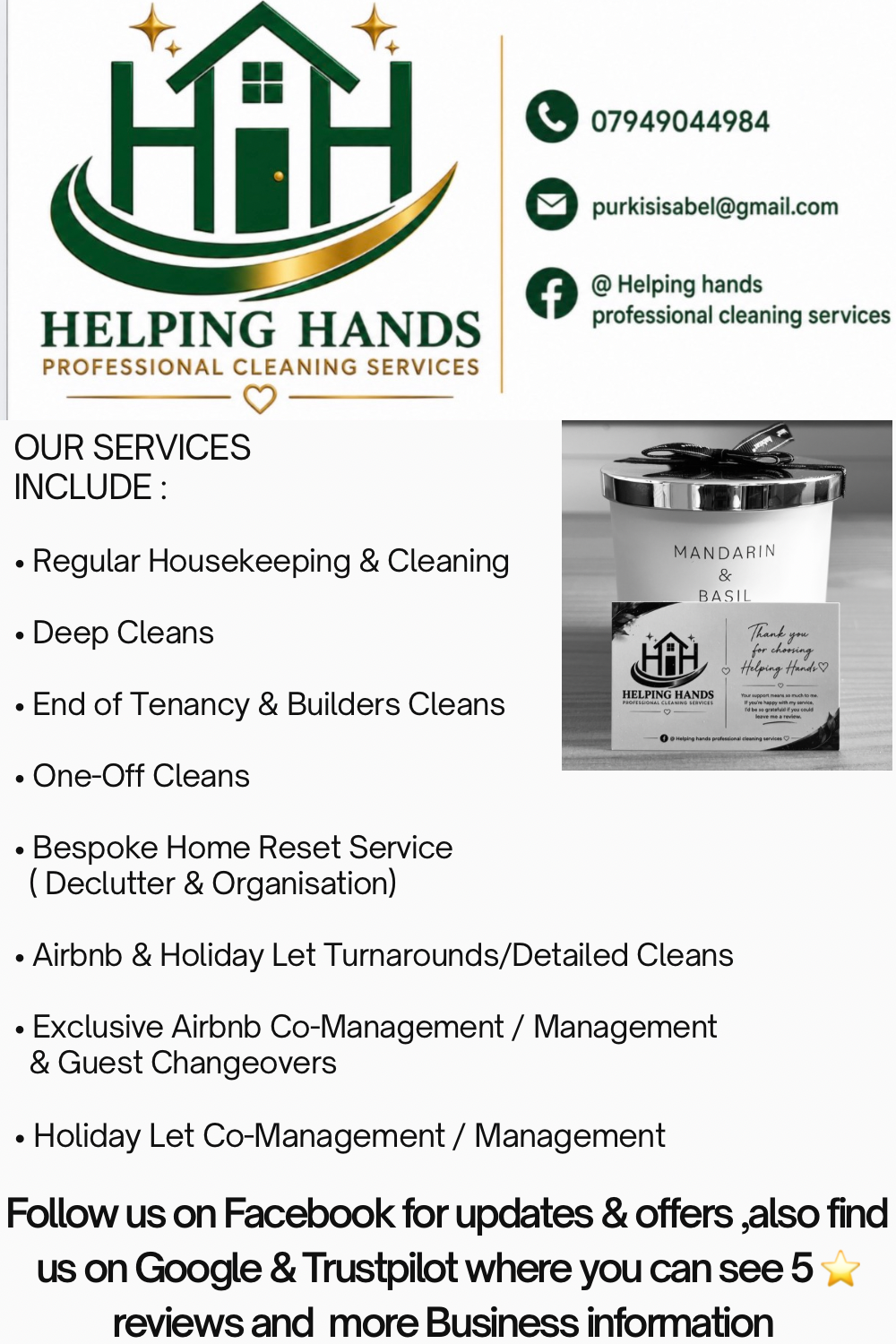 Example of previous work by Helping Hands Professional Cleaning Services in Chichester — photo 12