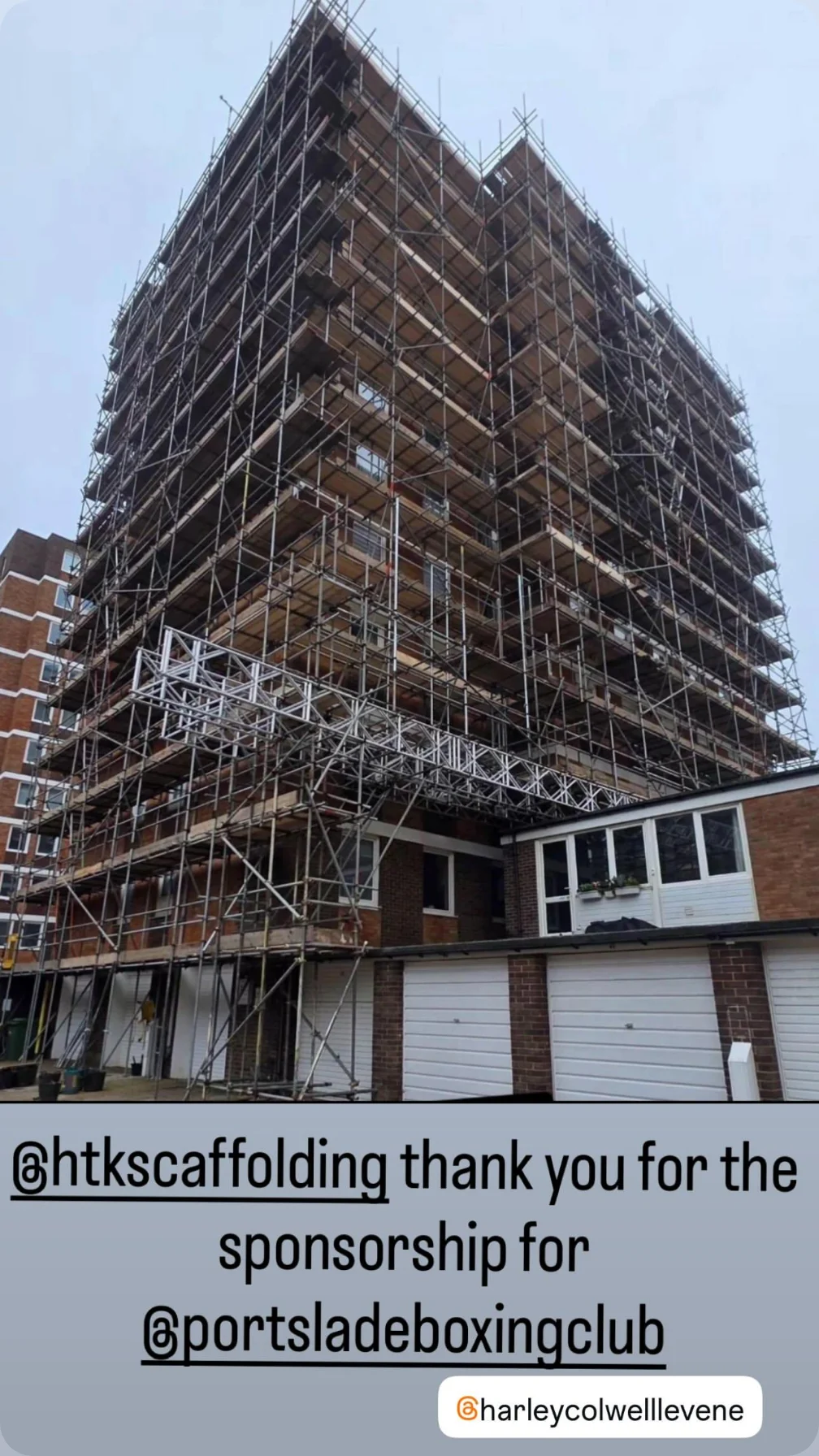 Example of previous work by HTK Scaffolding ltd in Brighton & Hove — photo 9