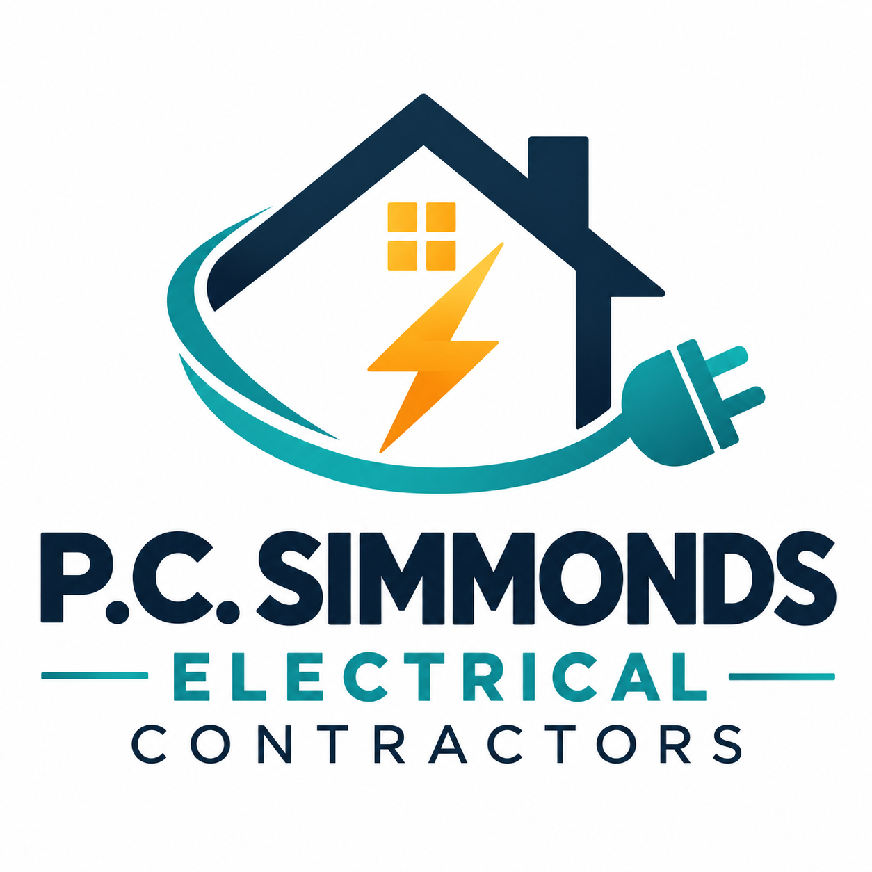 P.C.Simmonds Electrical Contractors logo